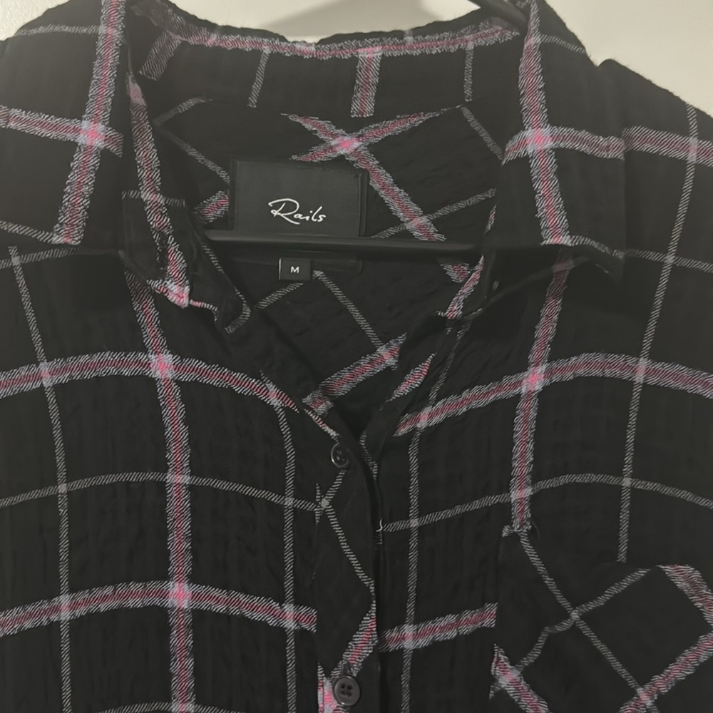 Rails Plaid Button Up - image 2